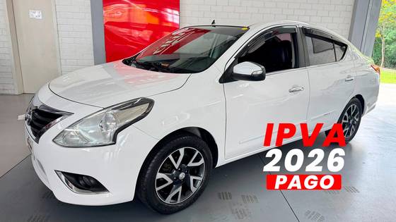 NISSAN VERSA 1.6 16V FLEXSTART UNIQUE 4P XTRONIC